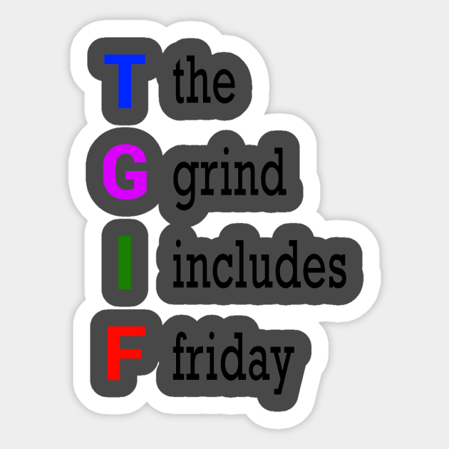 TGIF Sticker by alblais